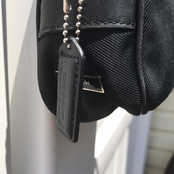 nylon and leather cross body bag - Picture 6 of 6